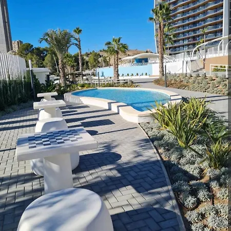 люкс аппартаменты с фантастическим видом Sunset Waves Lejlighed Benidorm